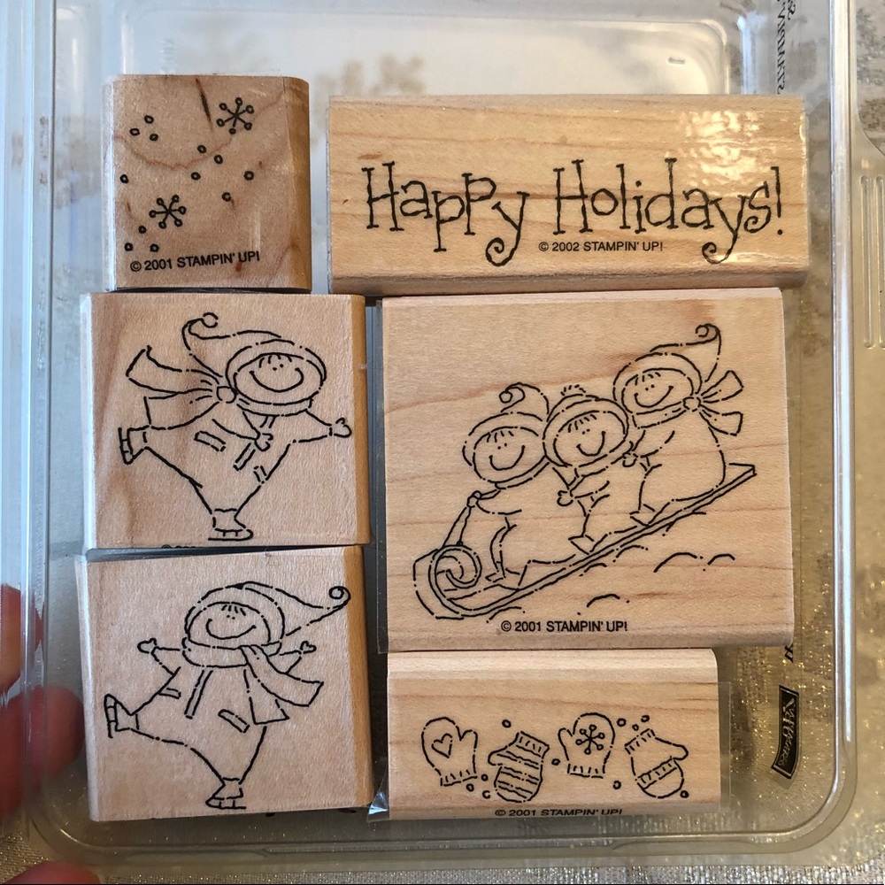 Stampin up “Winter Play”